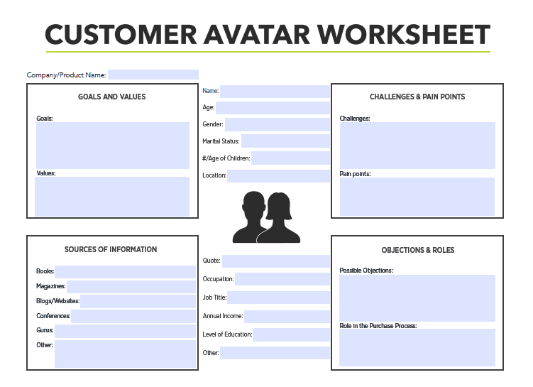 Buyer Persona Template